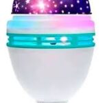 Foco luz giratoria estrellas  3w