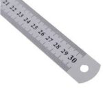 Regla 30 cm metal